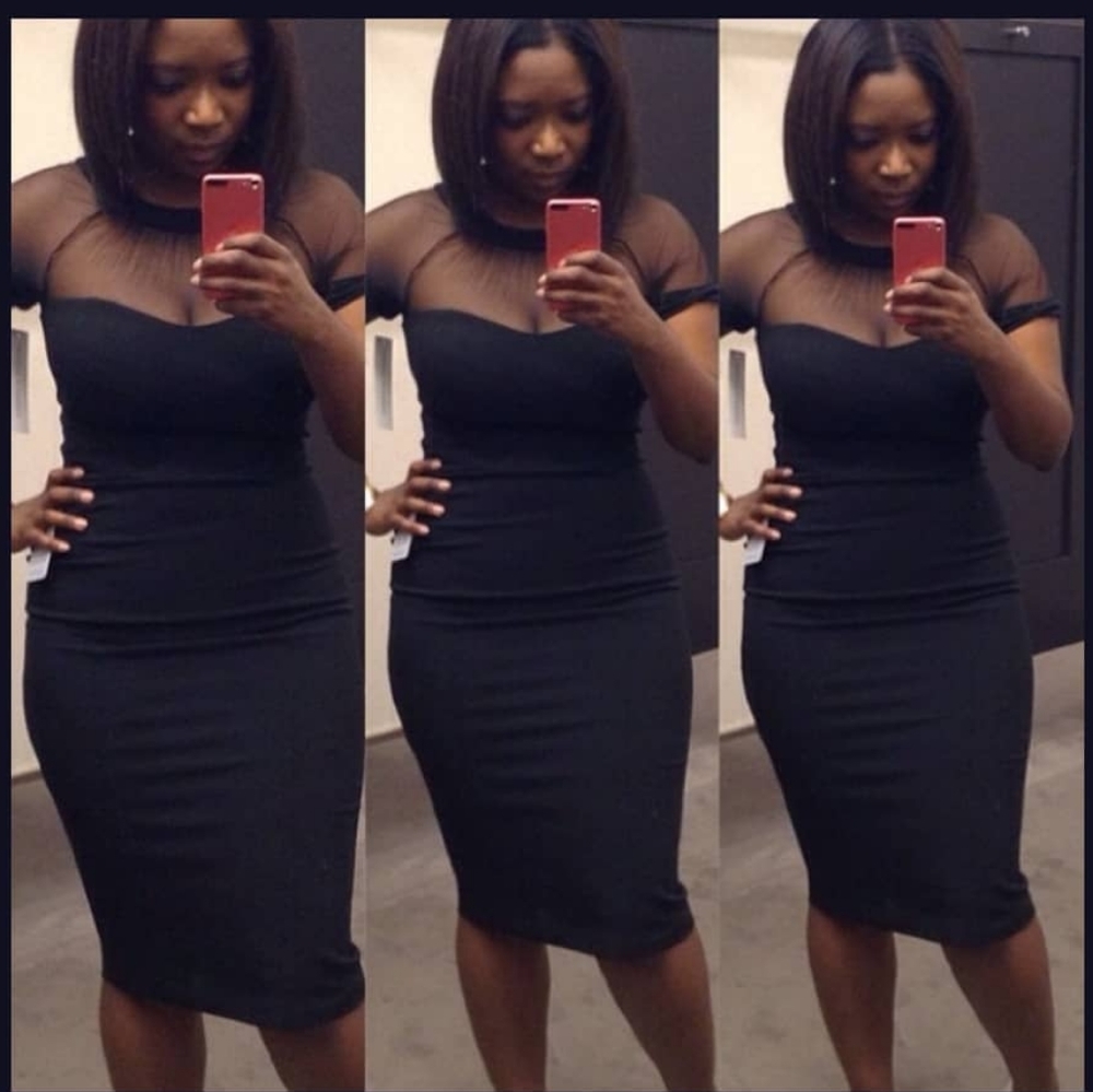 Maggy London Illusion Dress